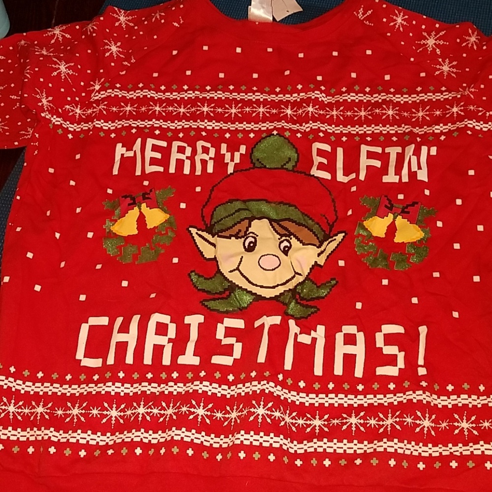 Merry elfing Christmas sweater